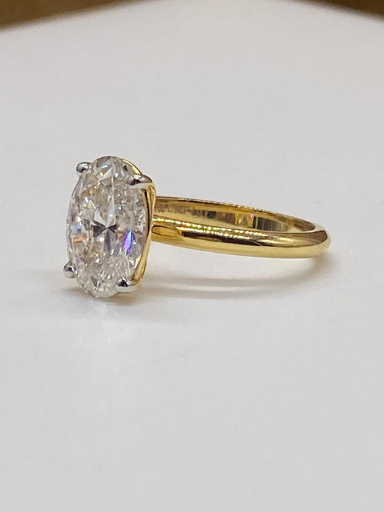 Vela Rise Lab Diamond Ring