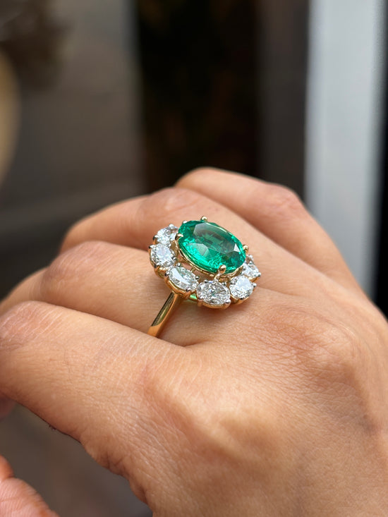 Divine Grace Lab Diamond Ring