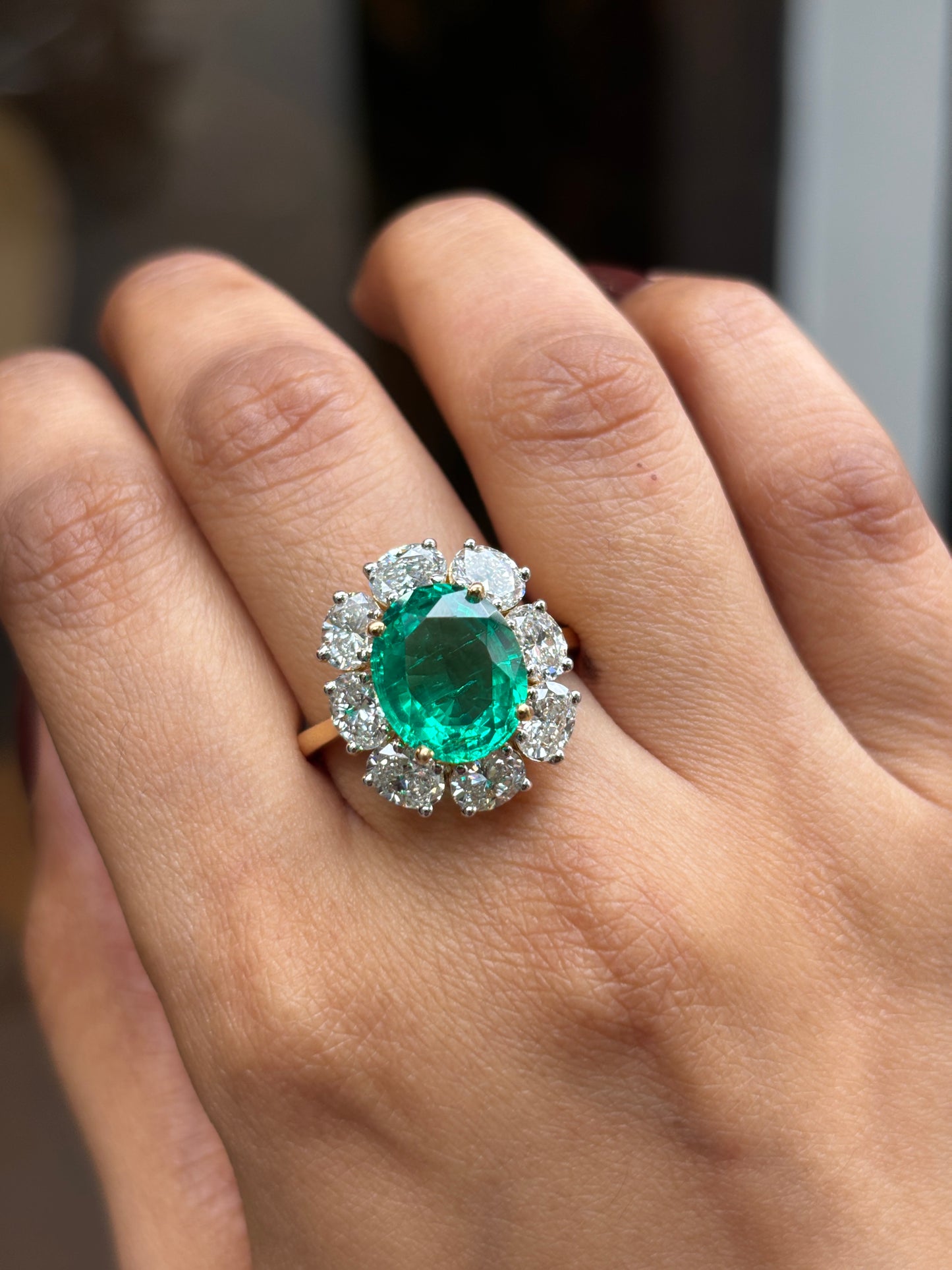 Divine Grace Lab Diamond Ring