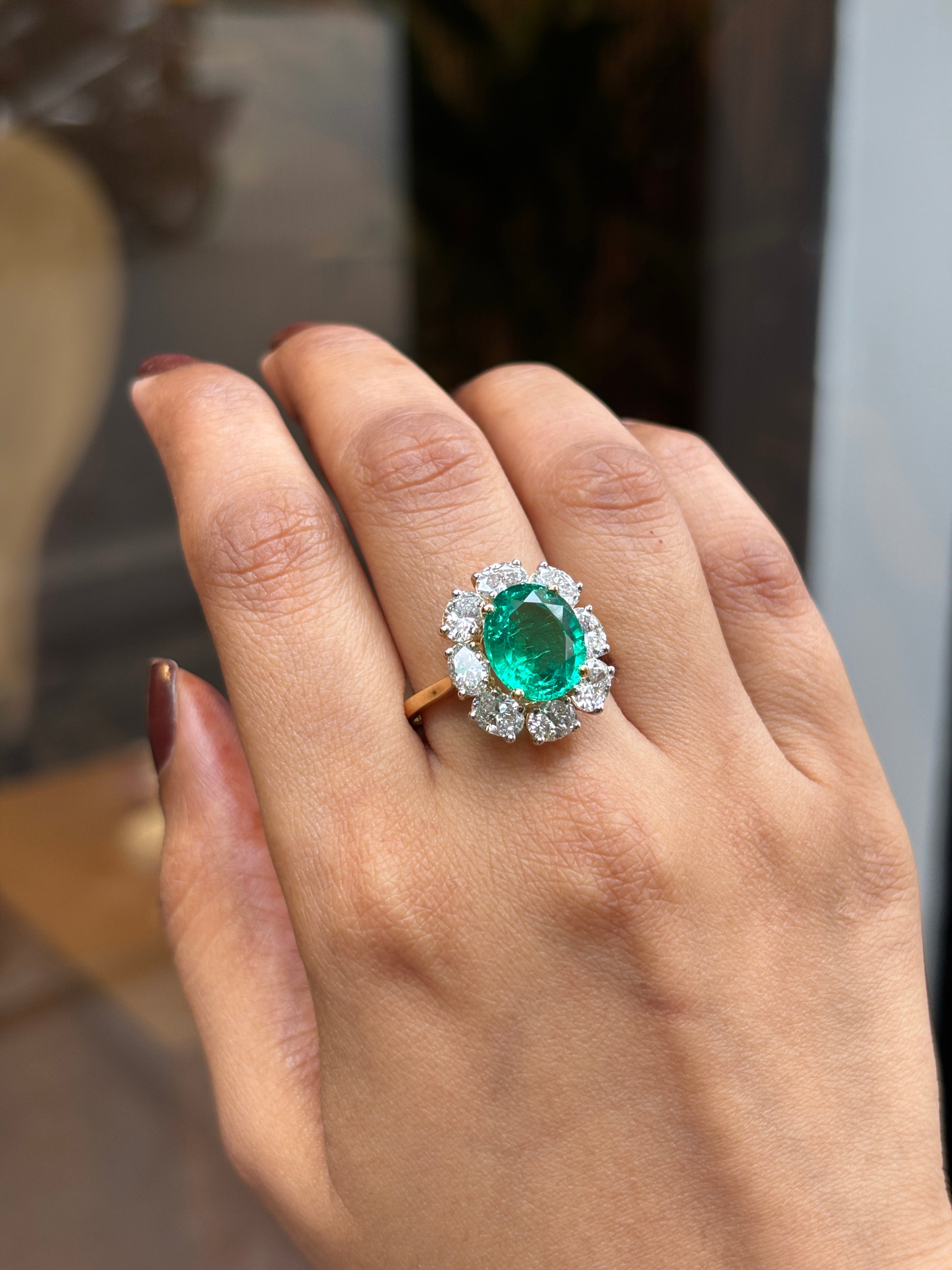 Divine Grace Lab Diamond Ring