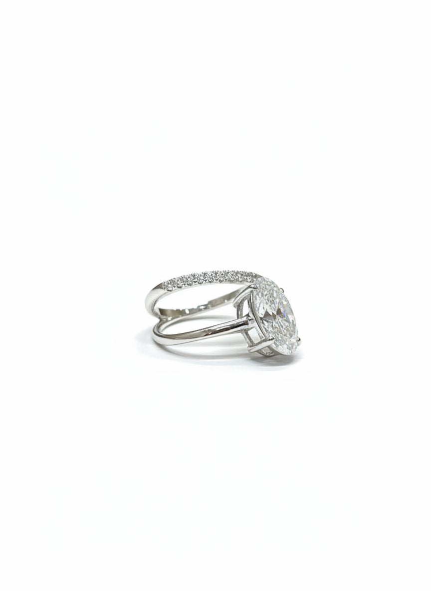 Norvique Elan Lab Diamond Ring