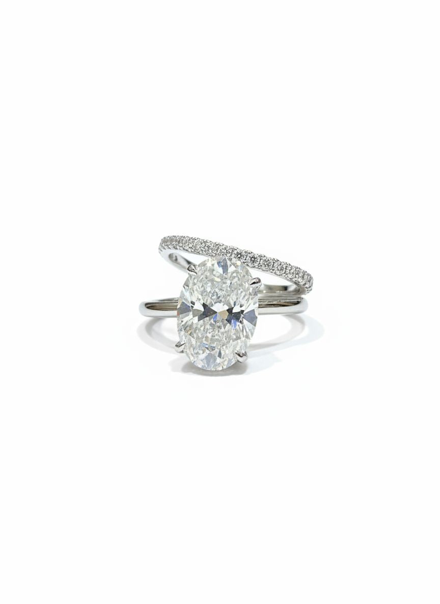 Norvique Elan Lab Diamond Ring