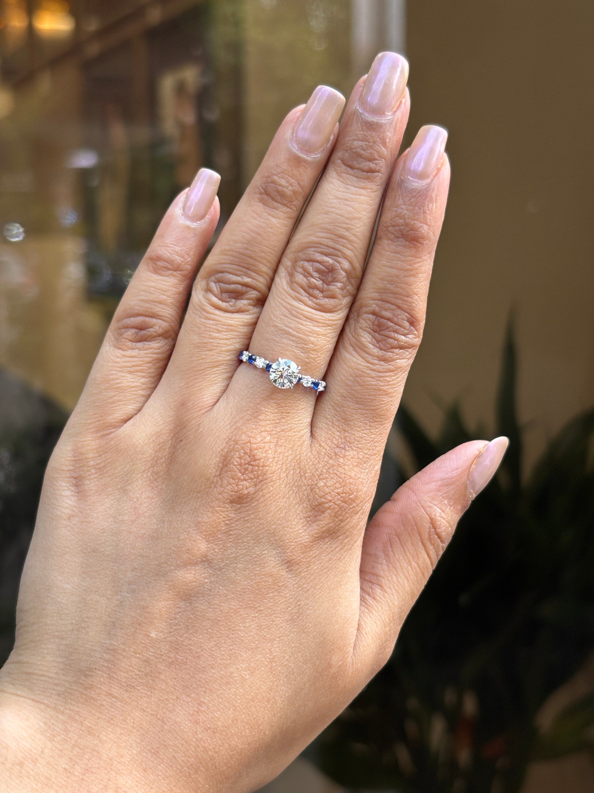 Yuefei Lab Diamond Ring ??Ethereal Spark