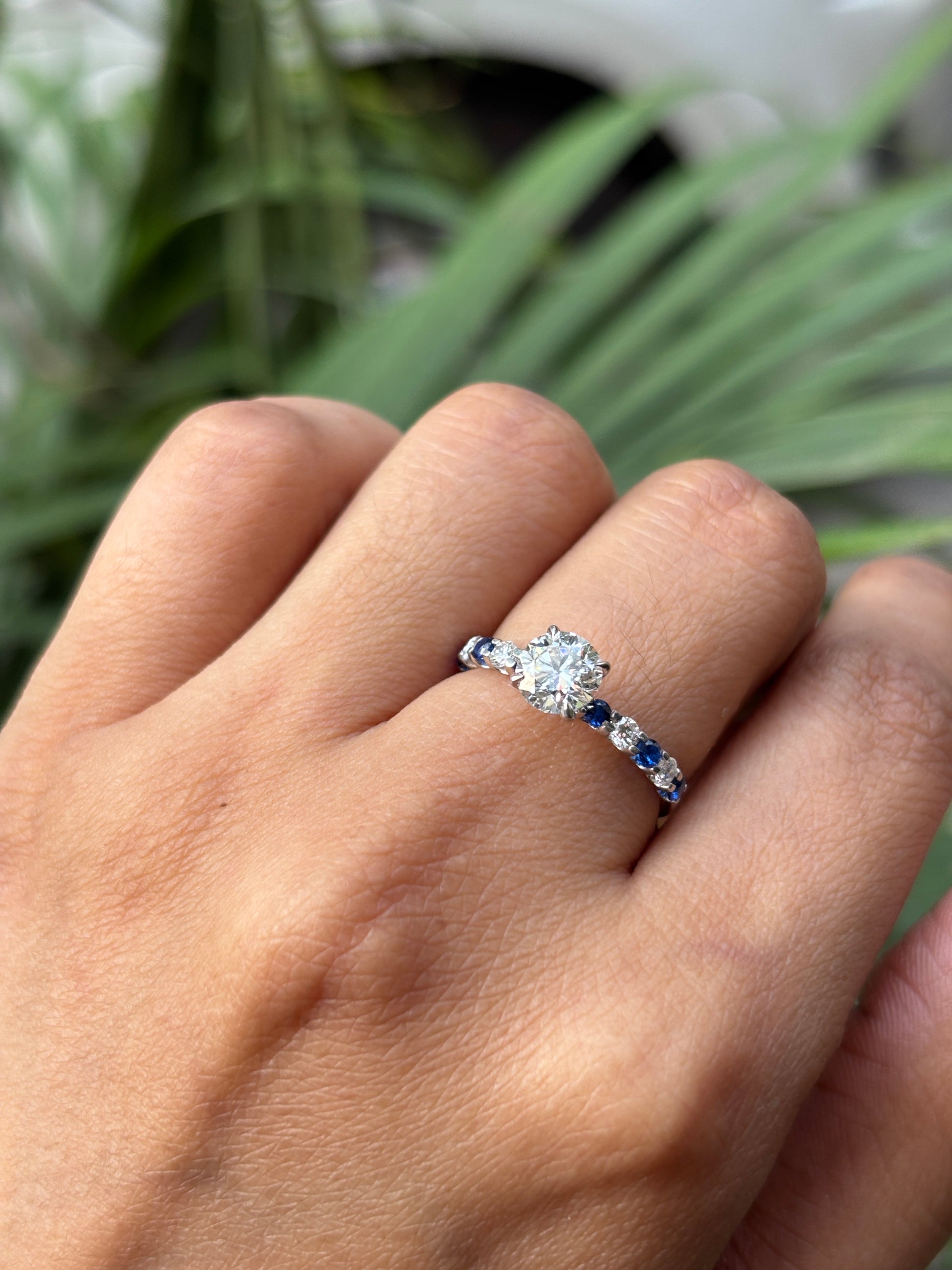 Yuefei Lab Diamond Ring ??Ethereal Spark