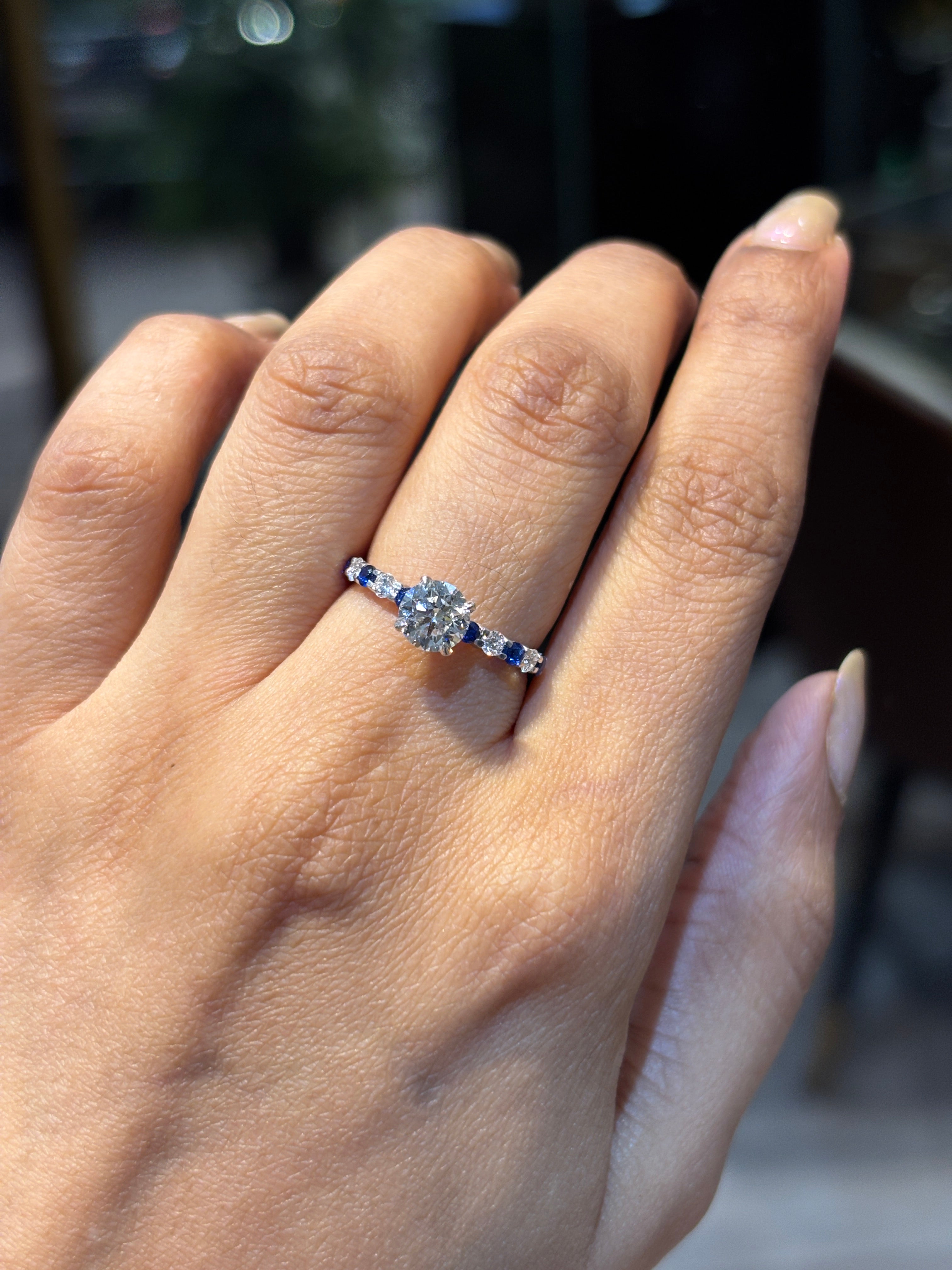 Yuefei Lab Diamond Ring ??Ethereal Spark