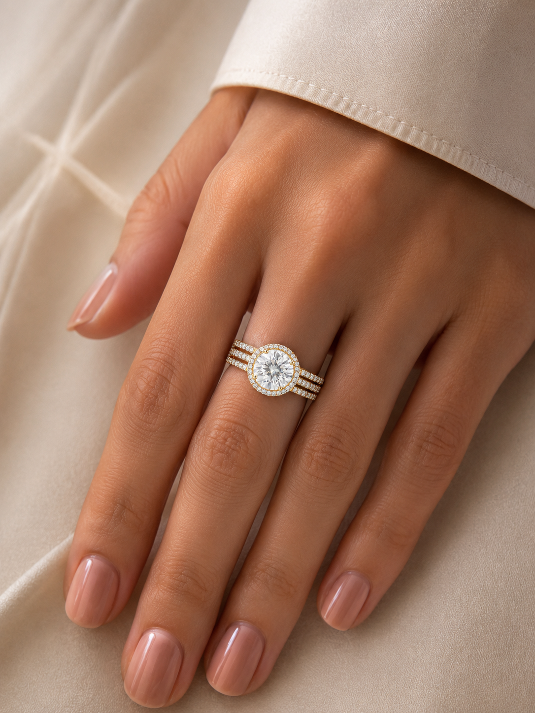 Regalia Lab Diamond Ring