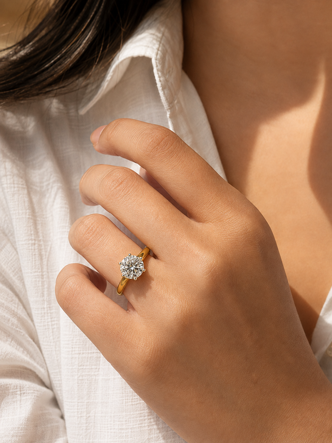 Lumara Lab Diamond Ring