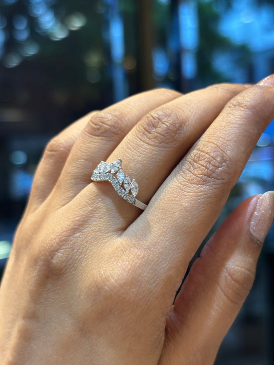 Infinity Allure Lab Diamond Ring