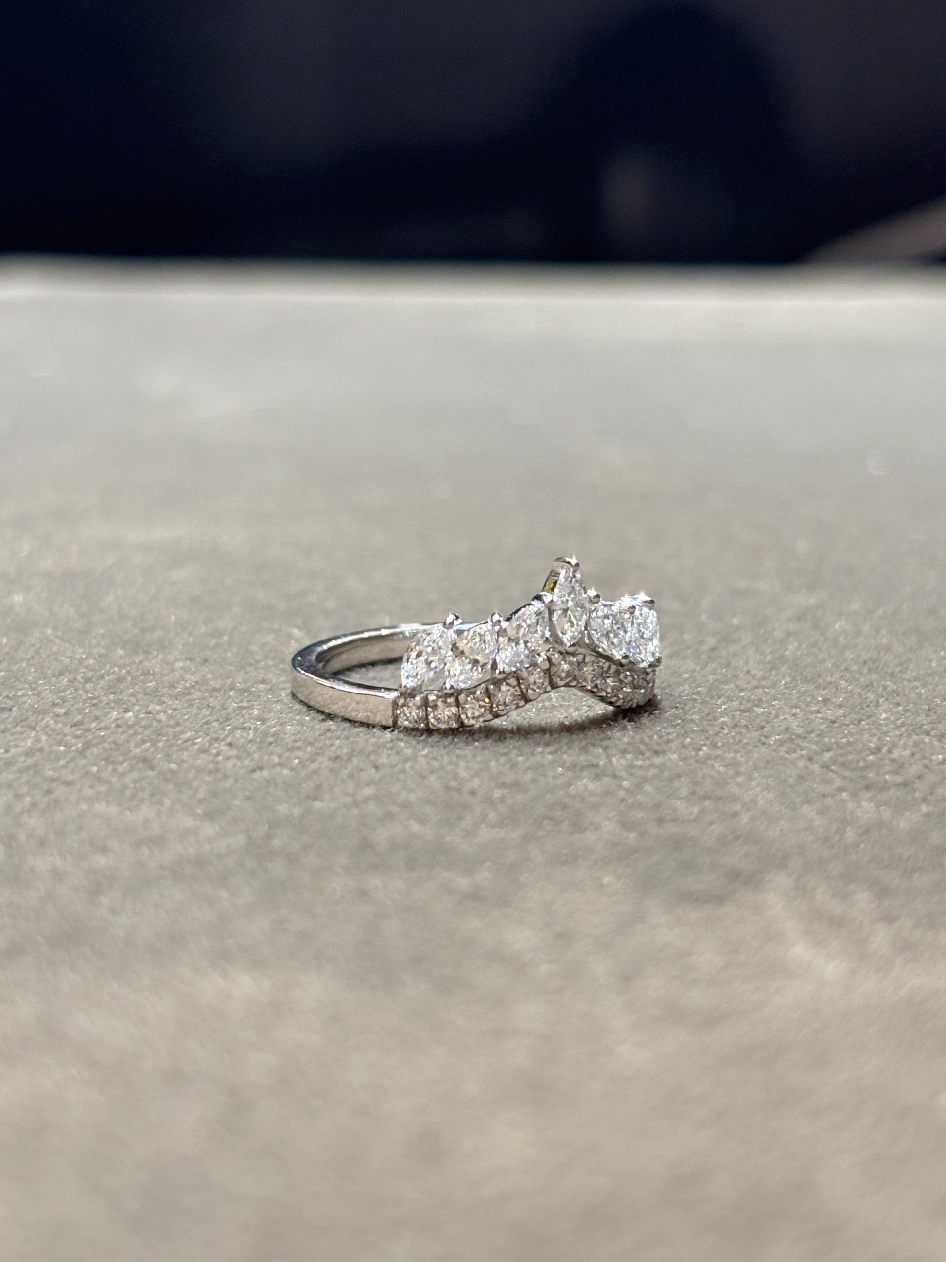 Infinity Allure Lab Diamond Ring