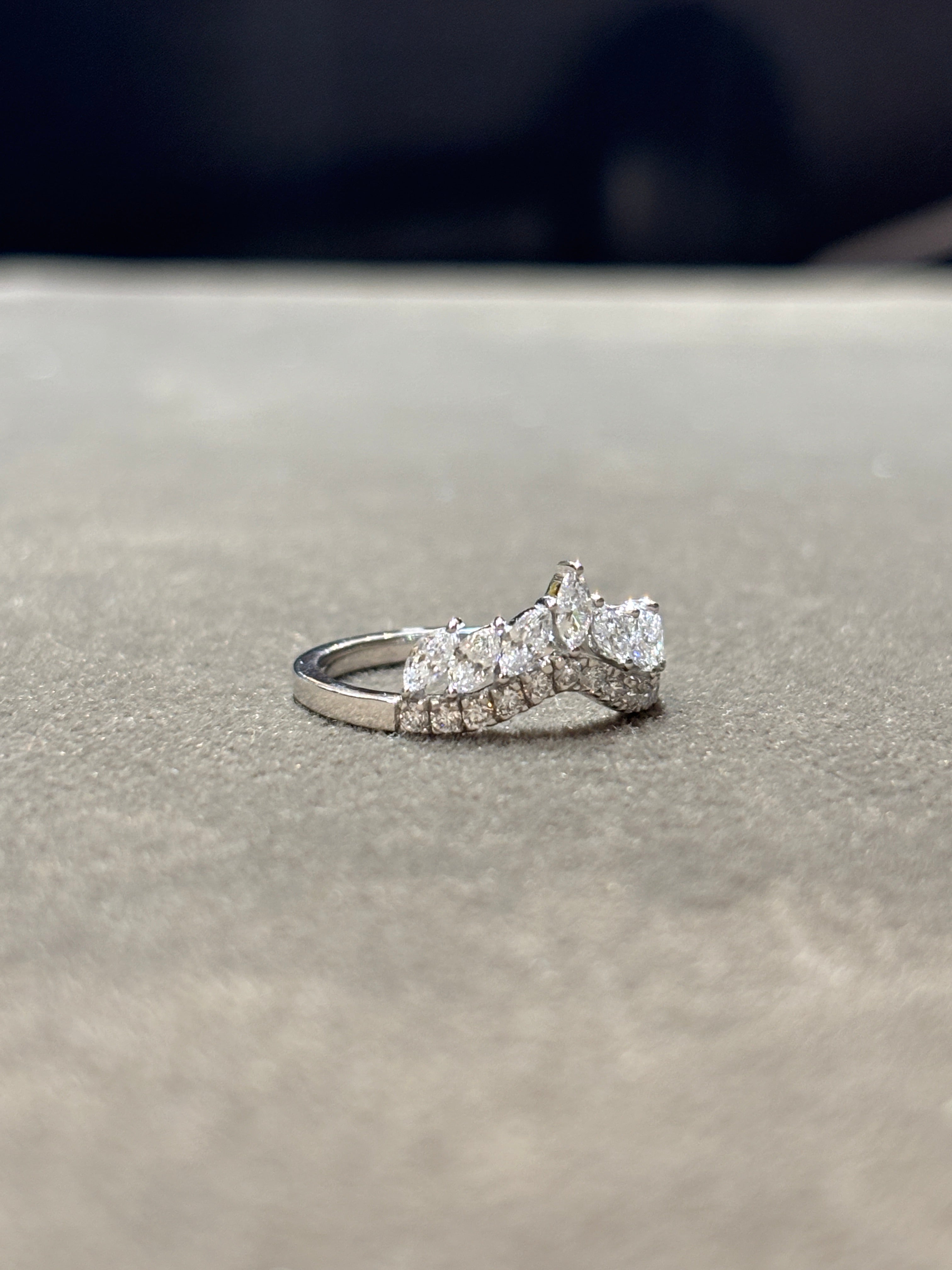 Infinity Allure Lab Diamond Ring