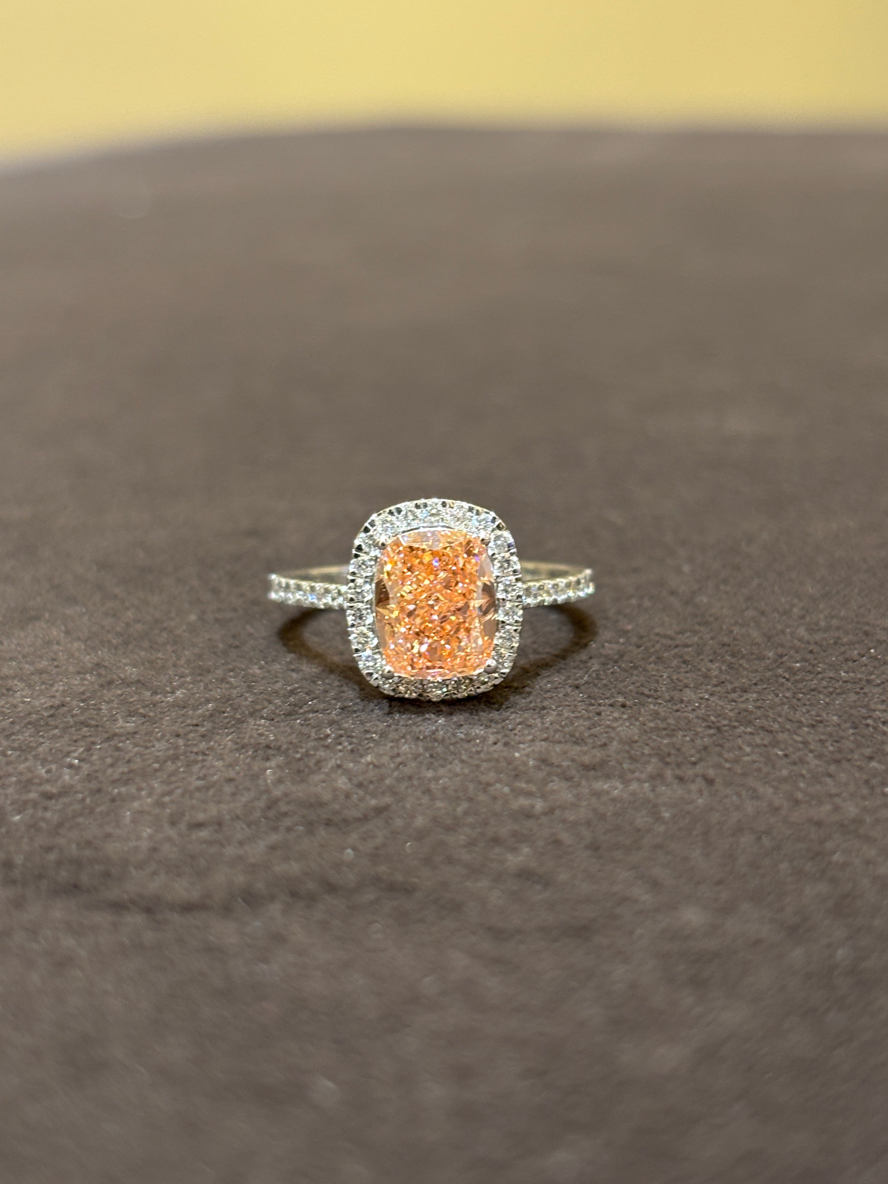 Mystic Horizon Lab Diamond Ring