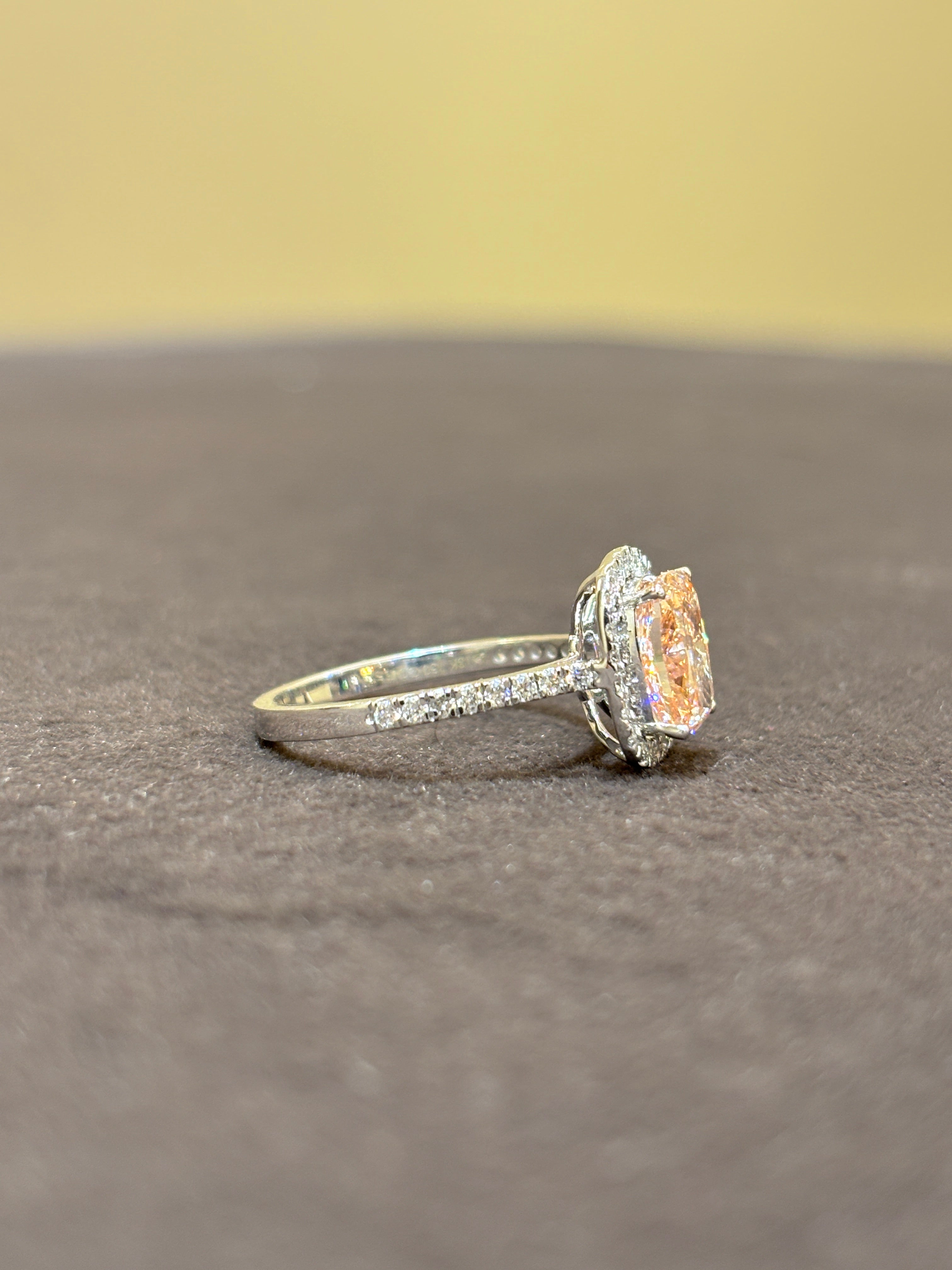 Mystic Horizon Lab Diamond Ring