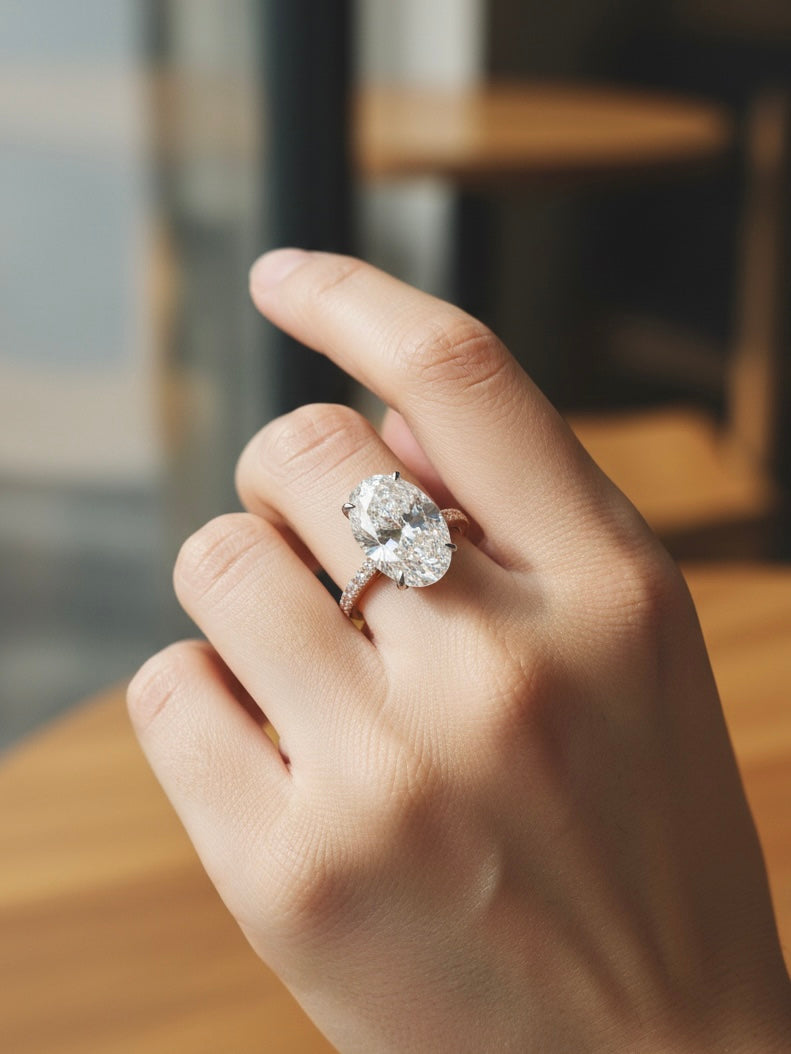 Solara Zenith Lab Diamond Ring