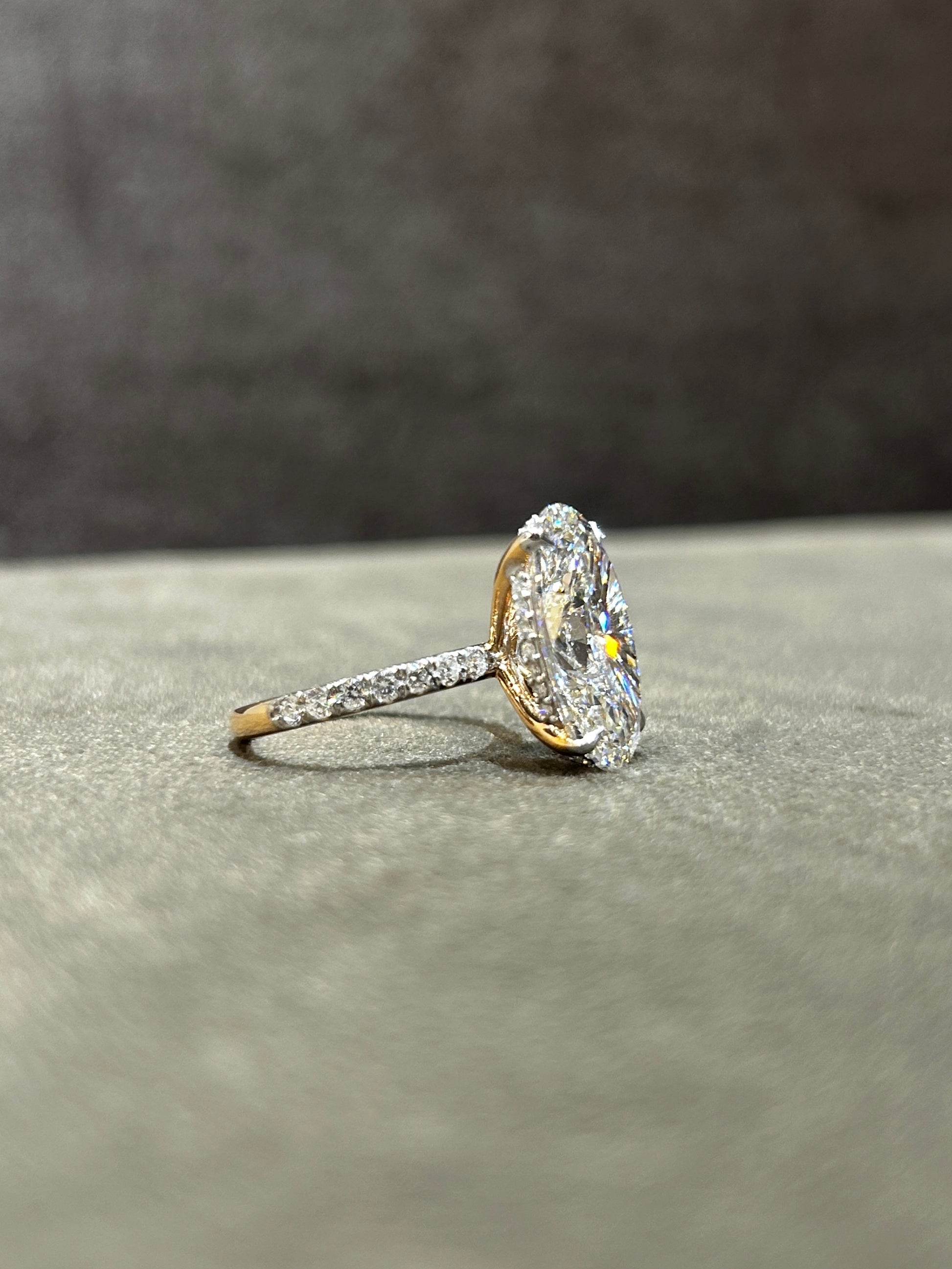 Solara Zenith Lab Diamond Ring