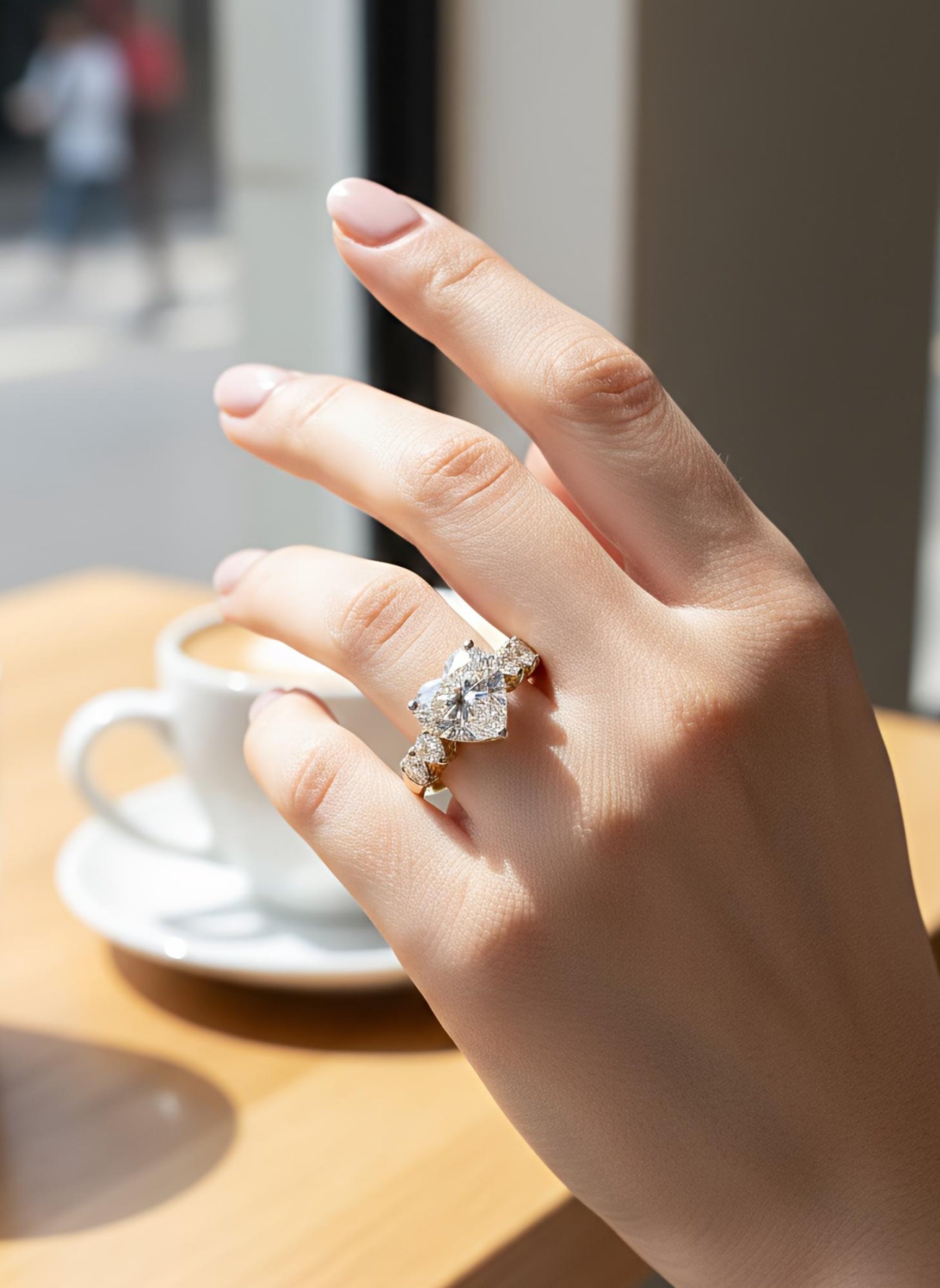 Zarela Dawn Lab Diamond Ring