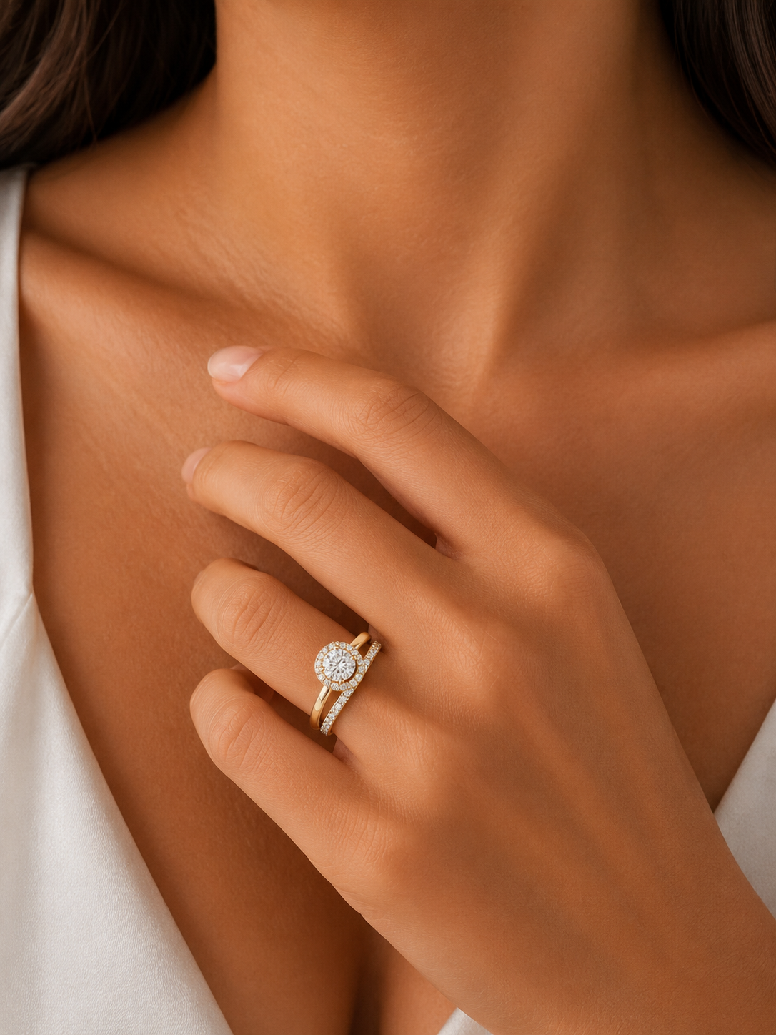 Gorwyn Stelm Lab Diamond Ring