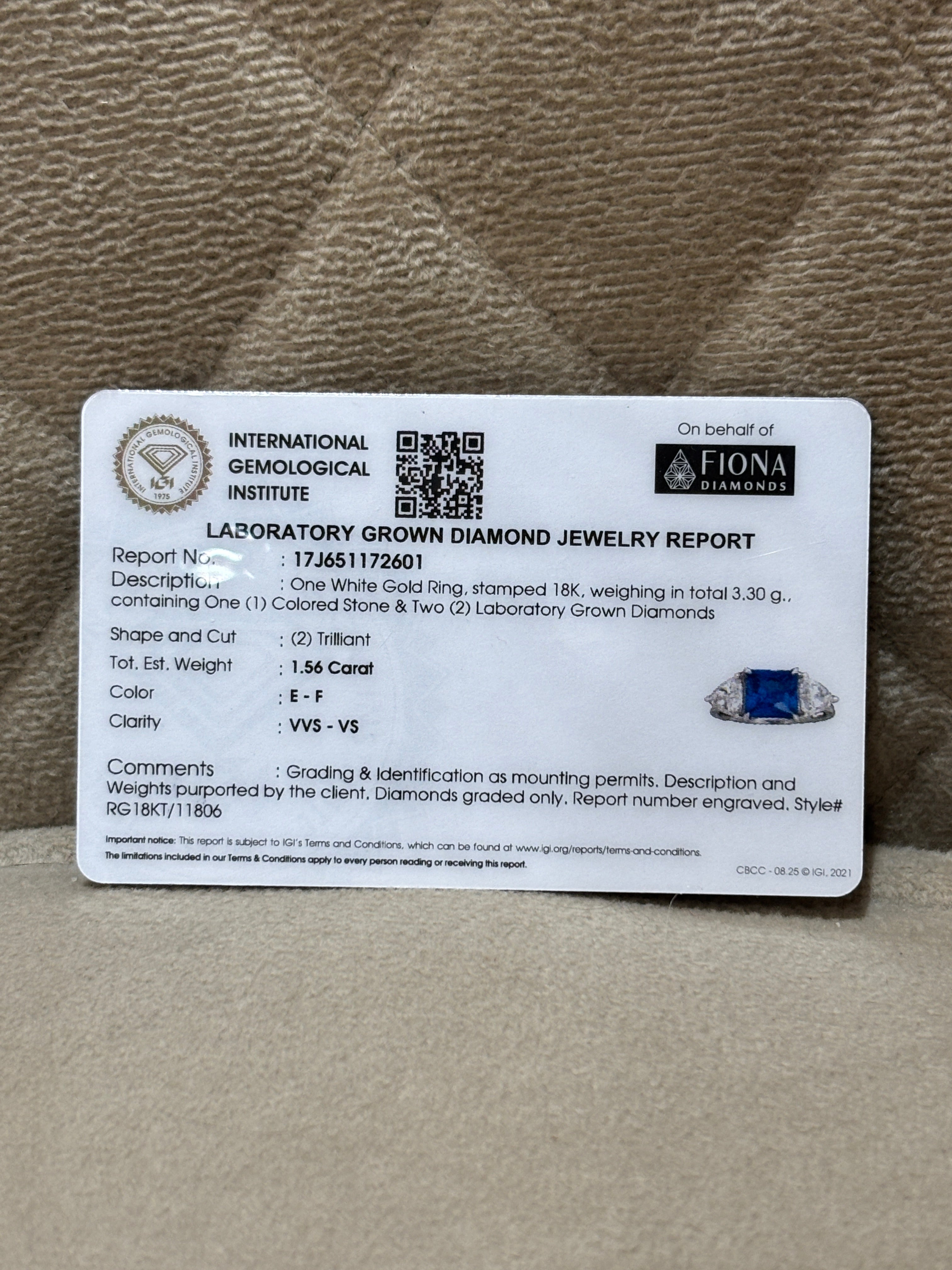 Novira Skye Lab Diamond Ring