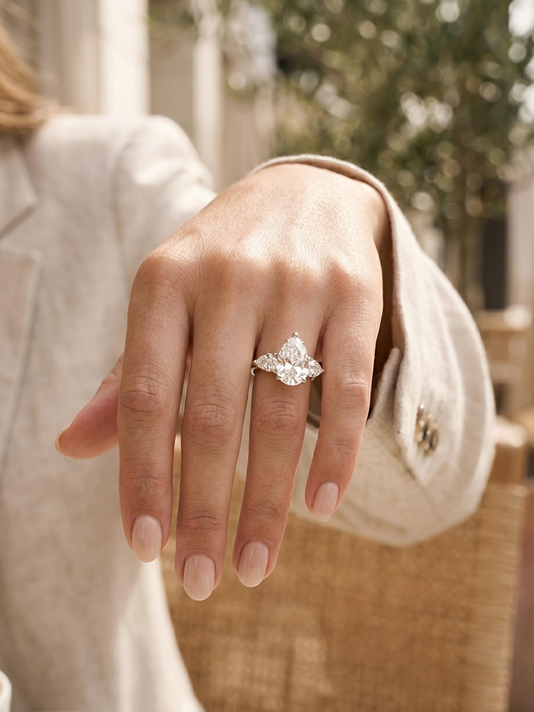 Stravel Nyrm Lab Diamond Ring
