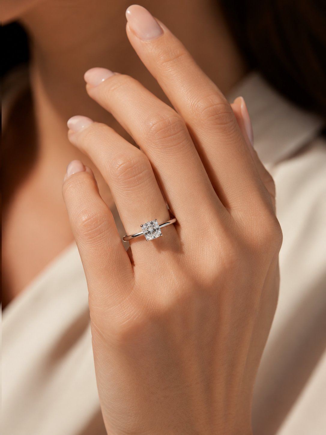 Evania 2ct Lab Diamond Solitaire Ring