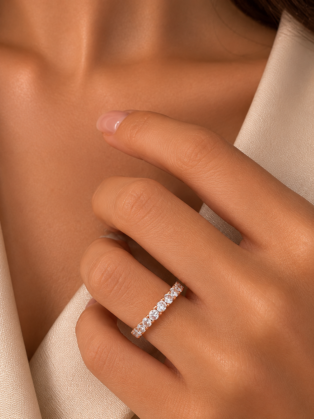 Quelvin Thar Lab Diamond Ring
