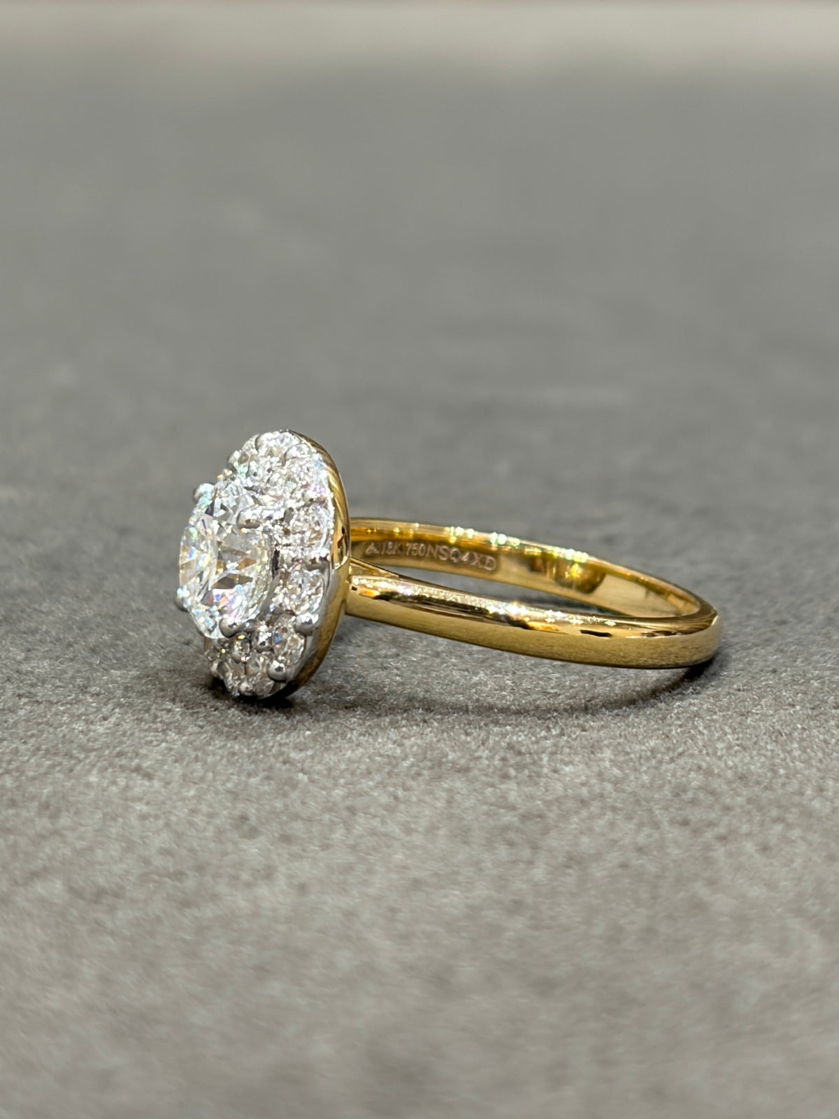Brynn Arc Lab Diamond Ring