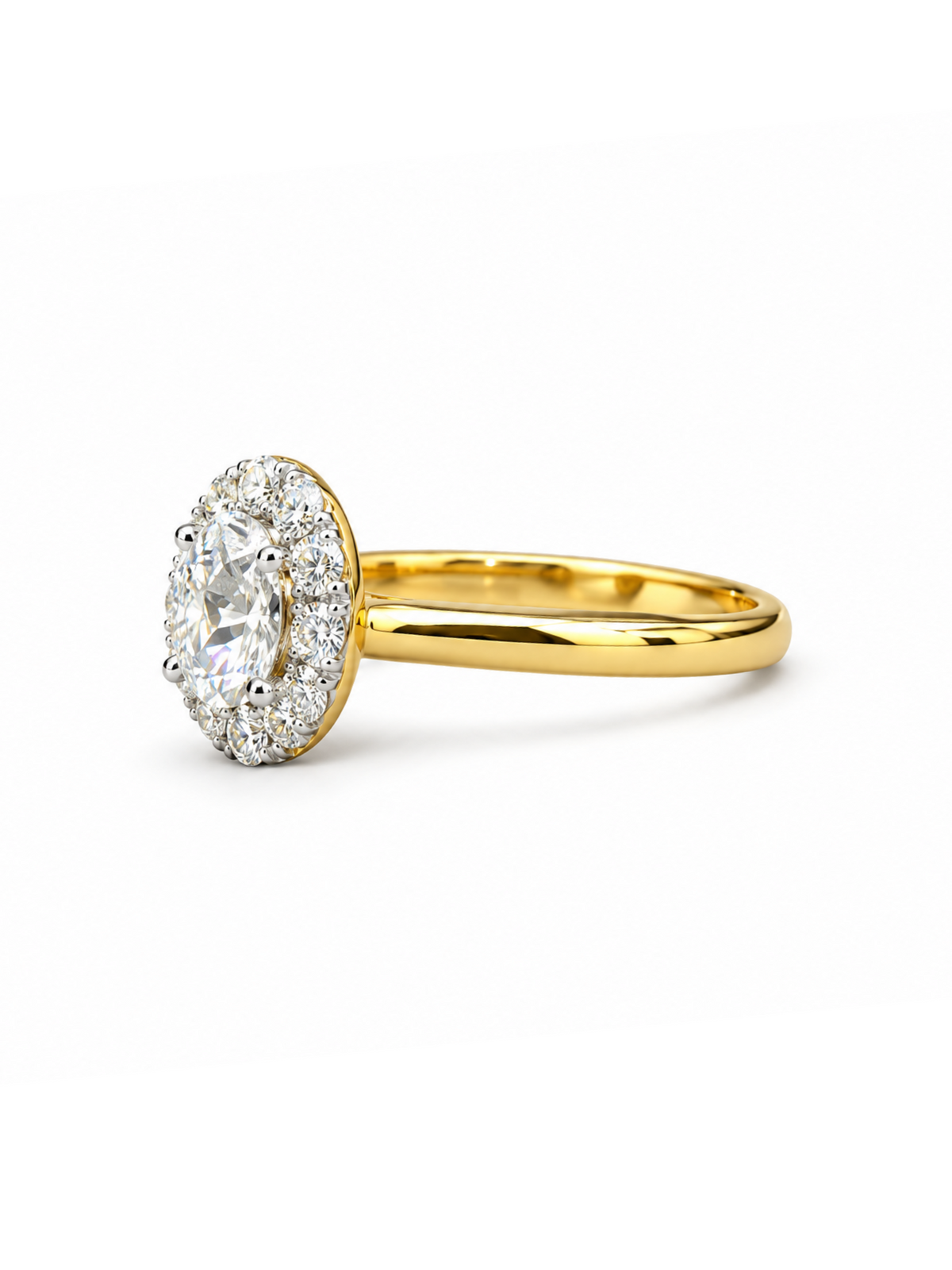 Brynn Arc Lab Diamond Ring