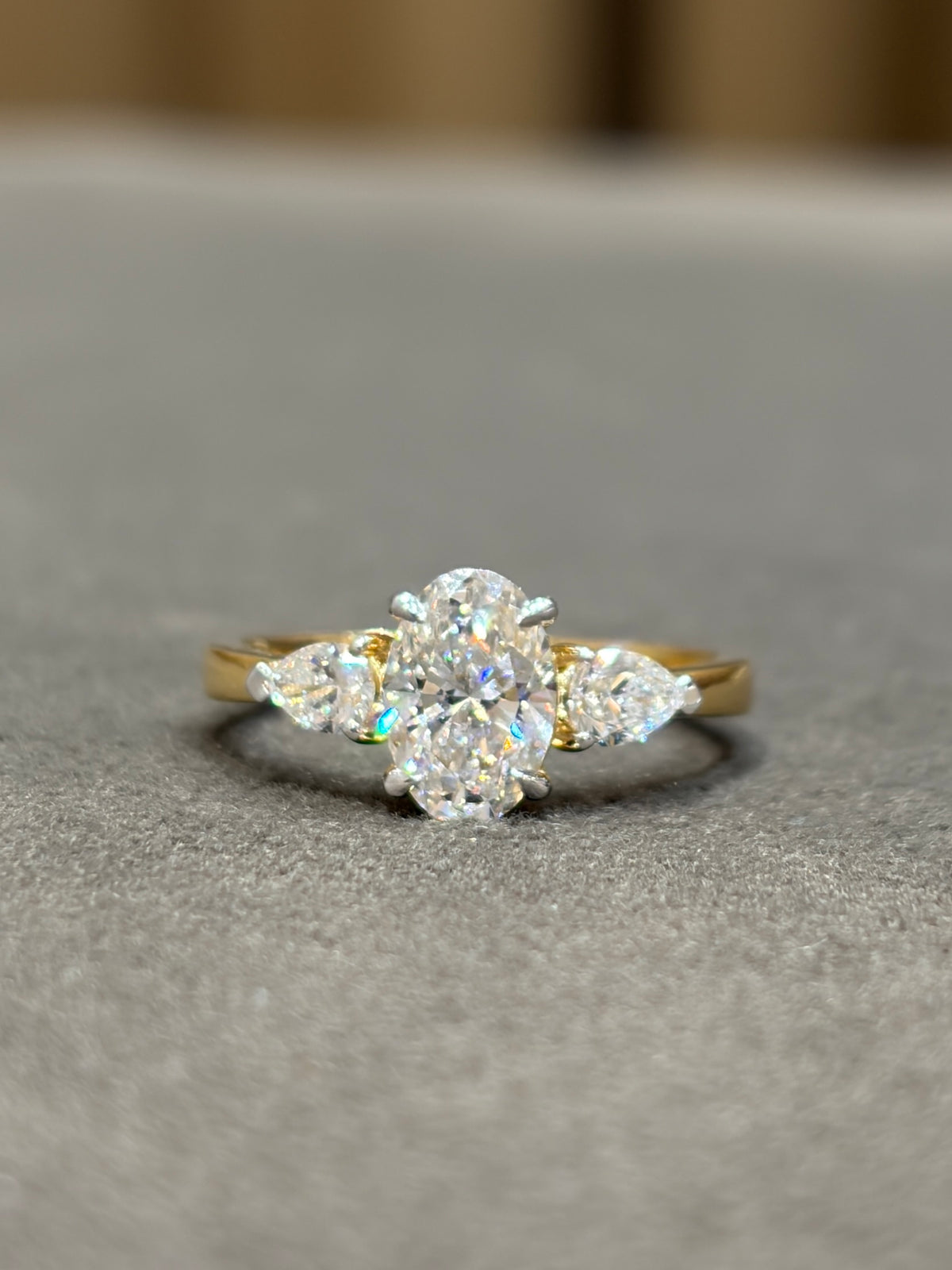 Cyra Arc Lab Diamond Ring