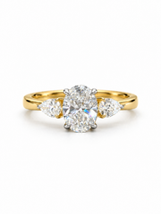 Vira Arc Lab Diamond Ring