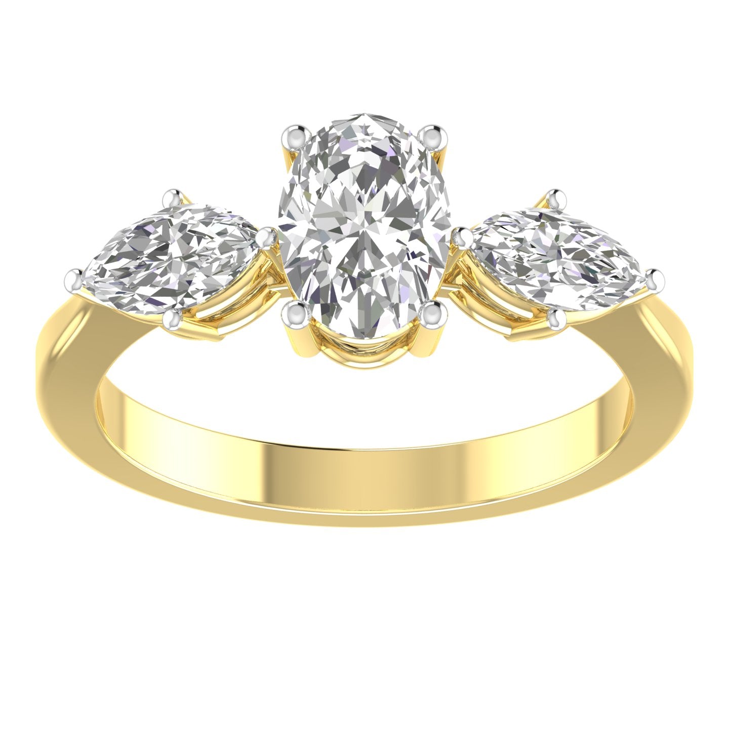 Olivara Lab Diamond Ring – Luxury Redefined
