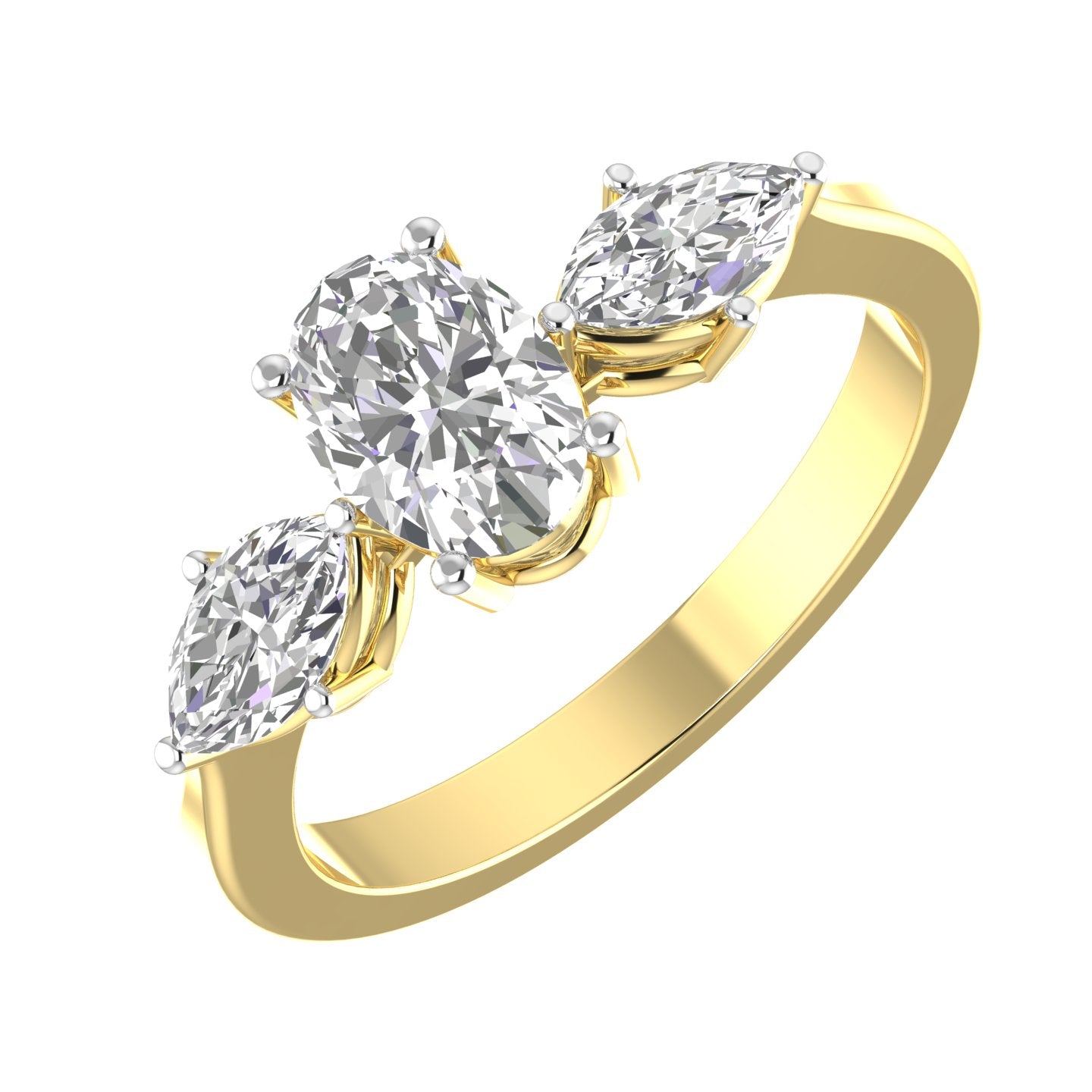 Olivara Lab Diamond Ring – Luxury Redefined