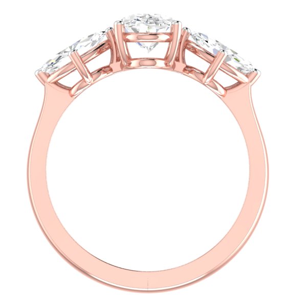 Tram Oval Lab Diamond Ring - Fiona Diamonds - Fiona Diamonds