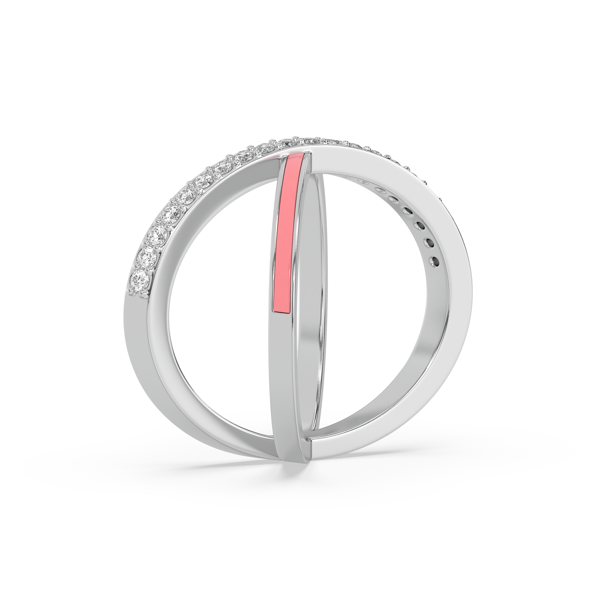 0.25ct Lab Grown Diamond Ring in 18kt Gold Vermeil