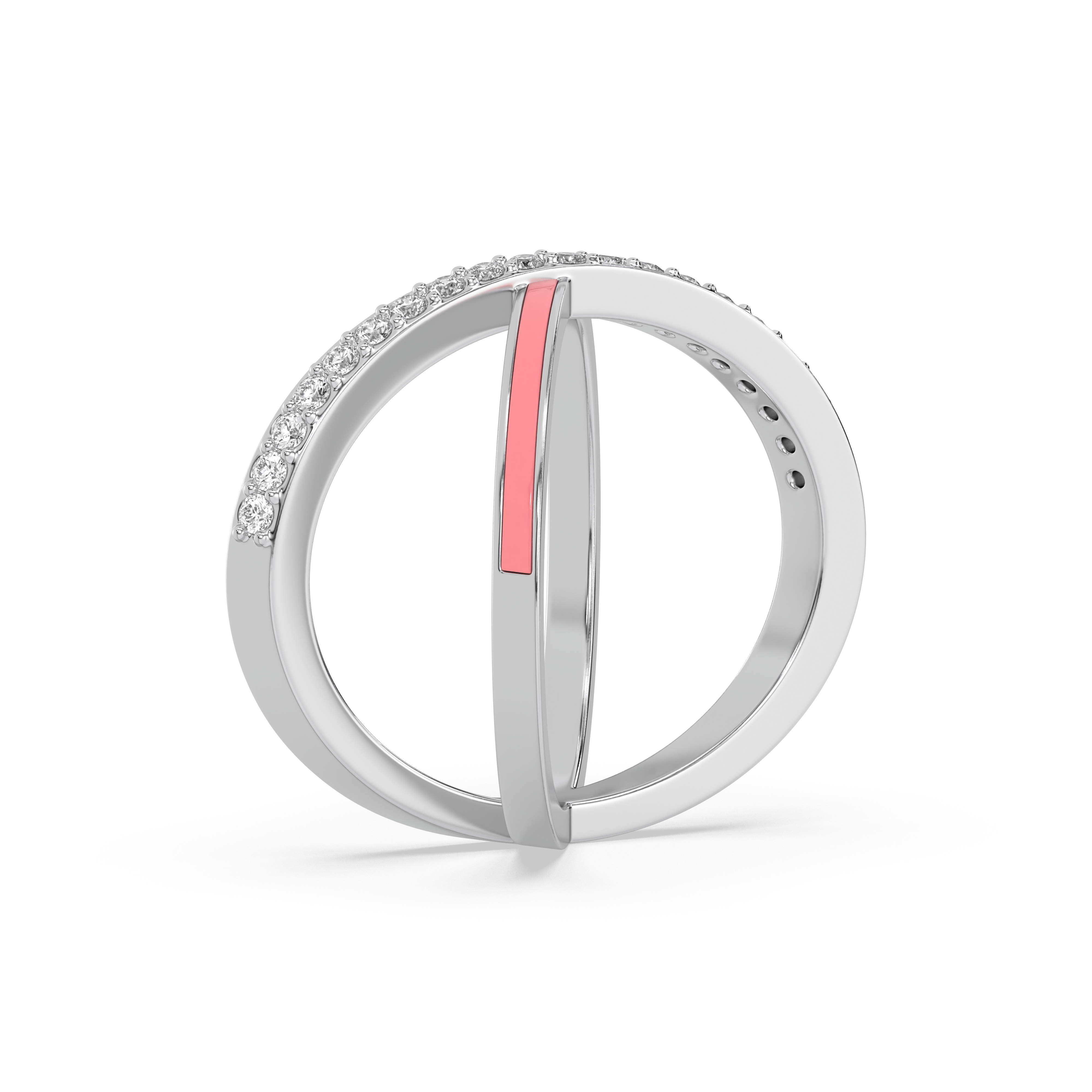 0.25ct Lab Grown Diamond Ring in 18kt Gold Vermeil