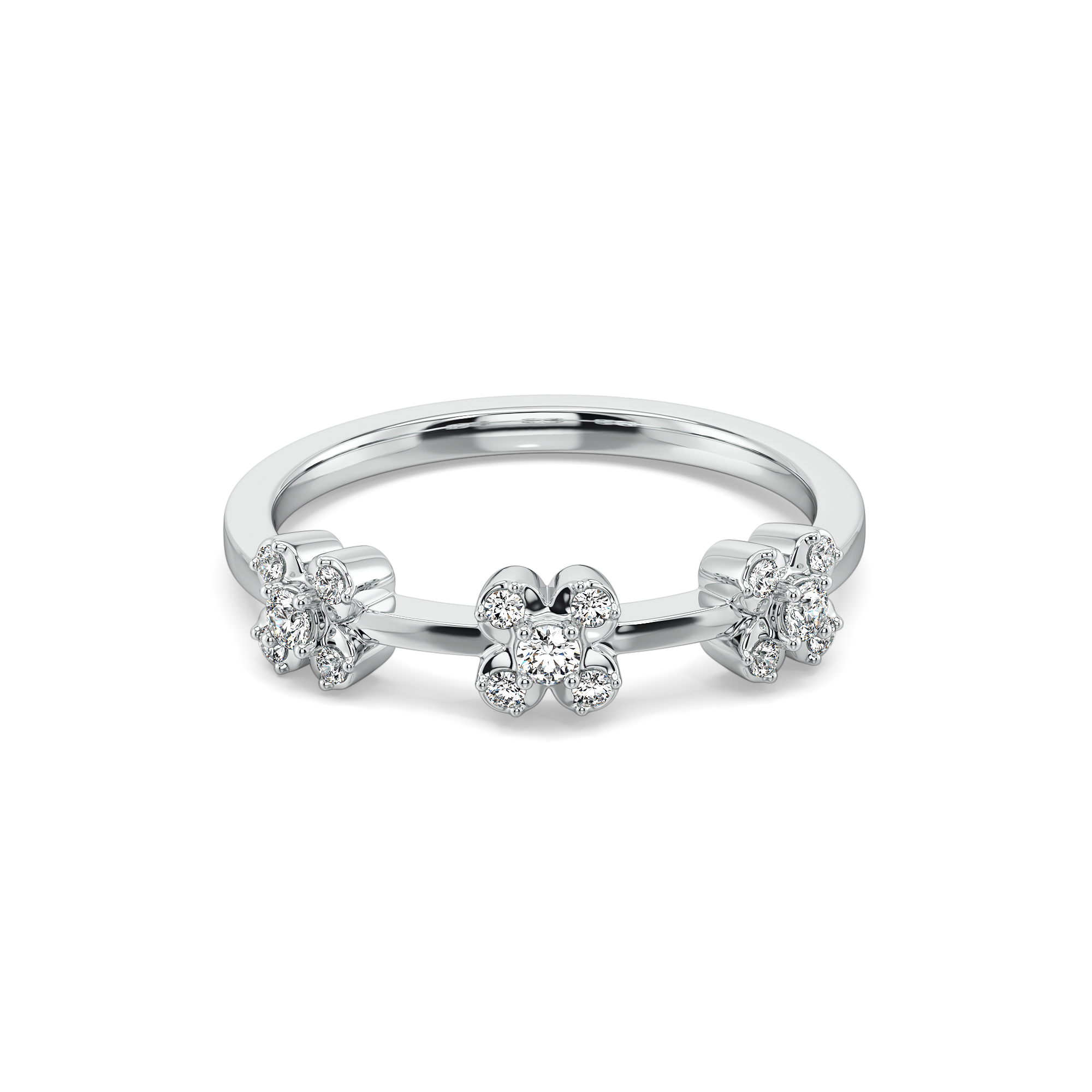 0.17ct Lab Grown Diamond Ring in 18kt Gold Vermeil