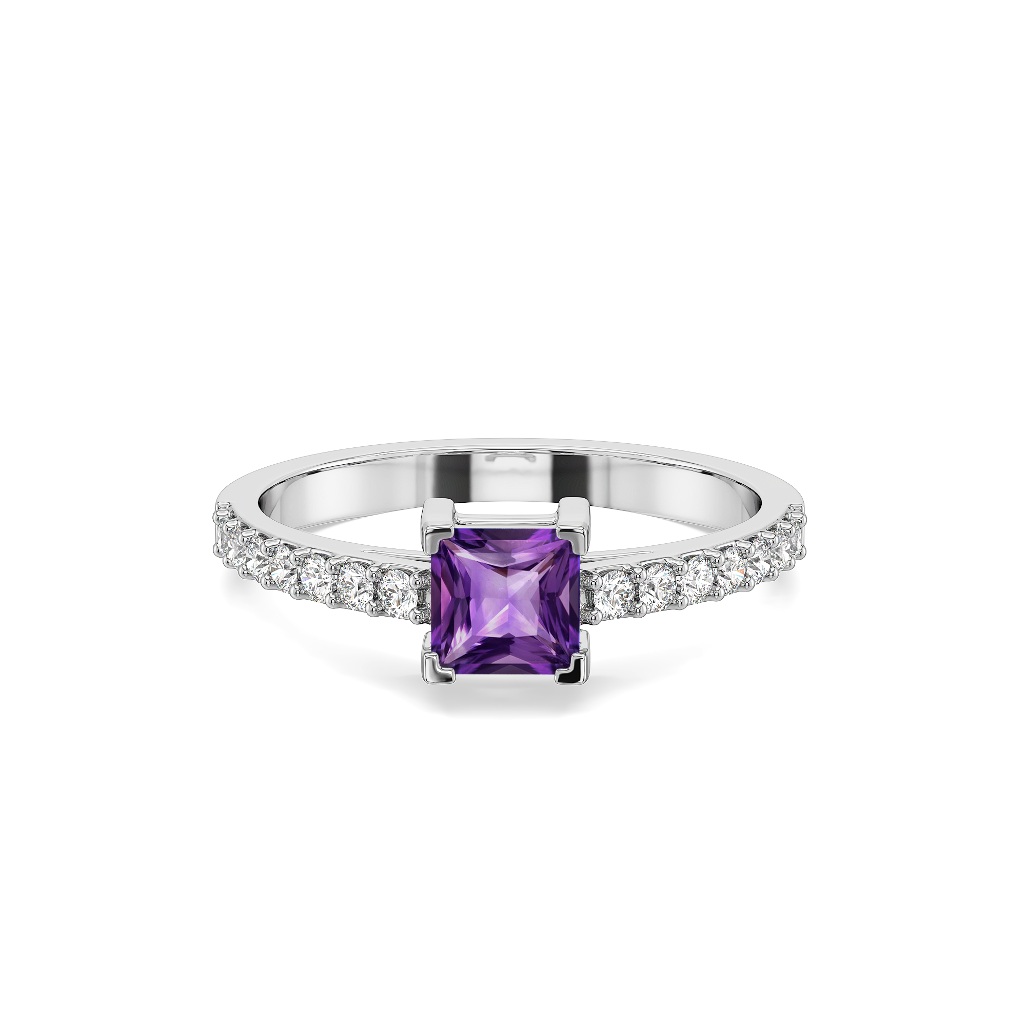 0.22ct Lab Grown Diamond Ring in 18kt Gold Vermeil