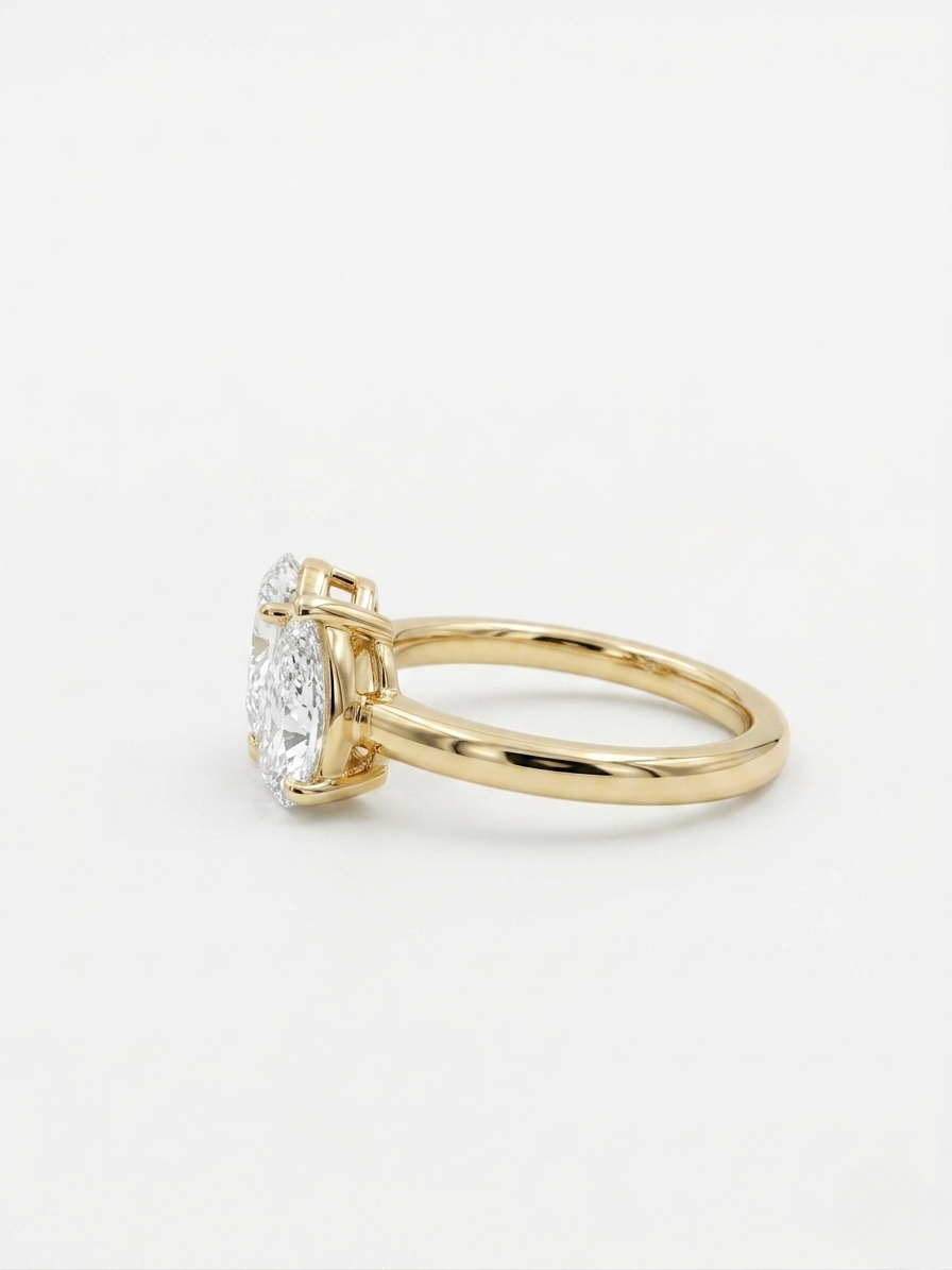 Dravon Celle Lab Diamond Ring