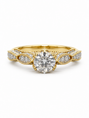 Hadley Vintage Lab Diamond Ring