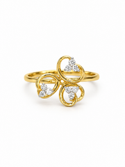 Louisa Myrtle Lab Diamond Ring