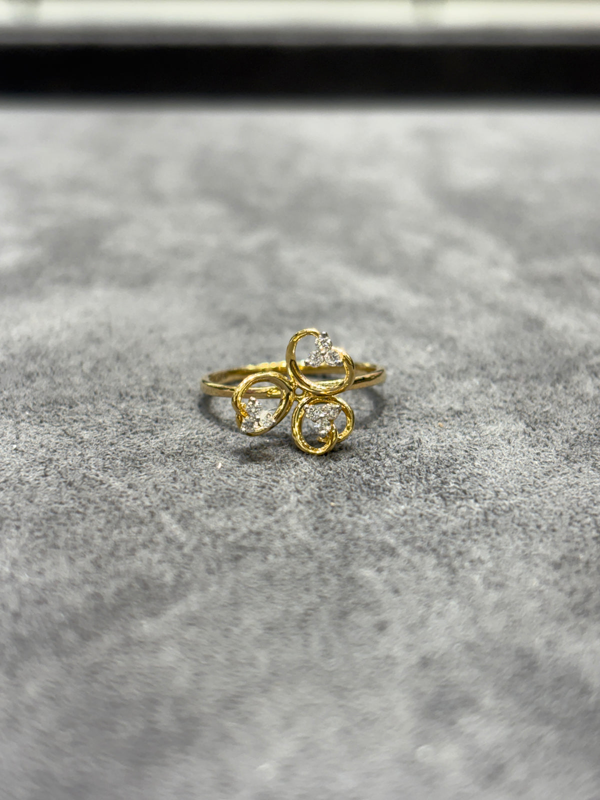 Louisa Myrtle Lab Diamond Ring