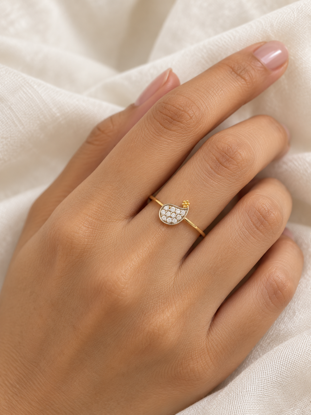Lucia Riviera Lab Diamond Ring