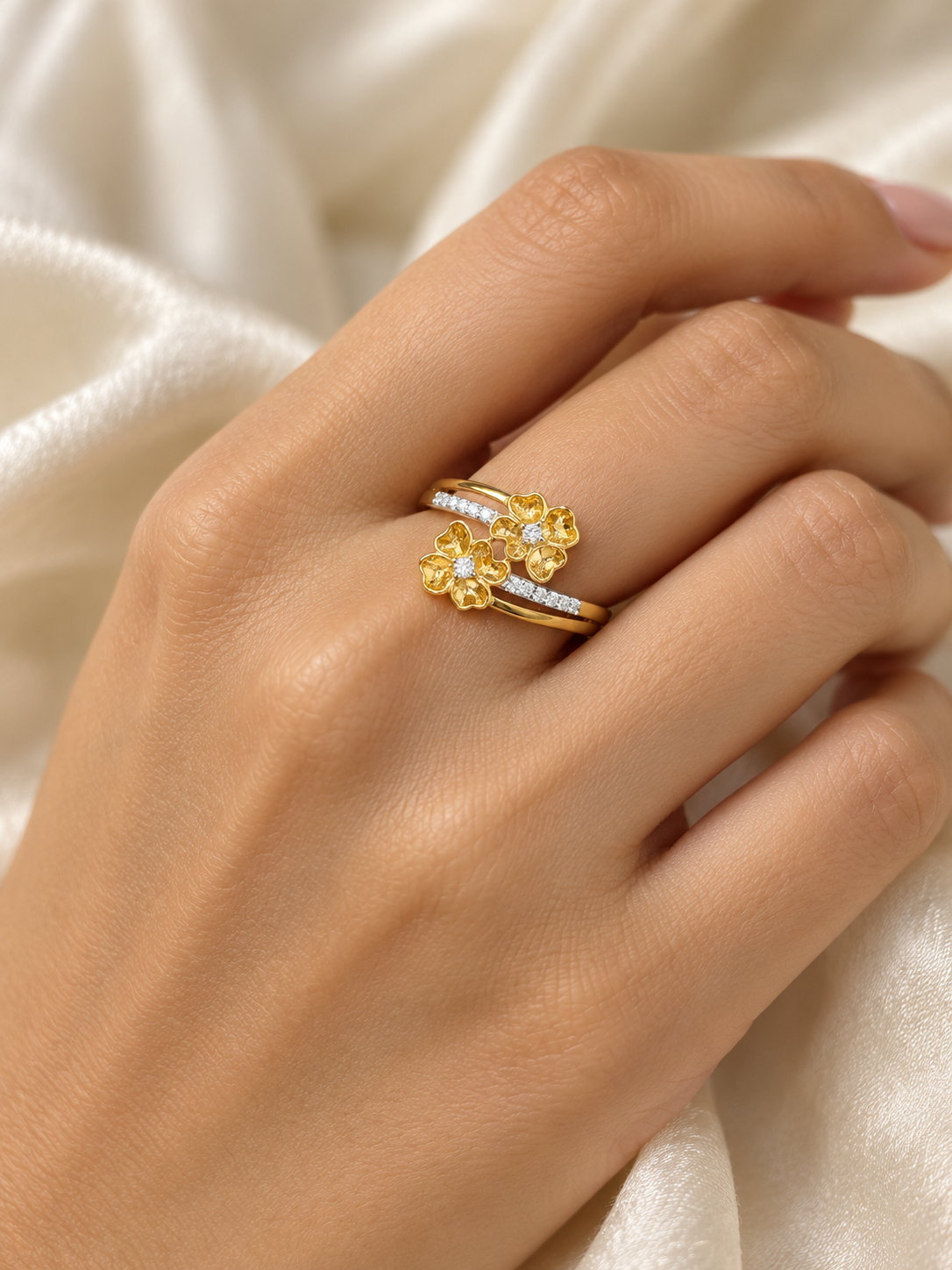 Joanna Bergamot Lab Diamond Ring