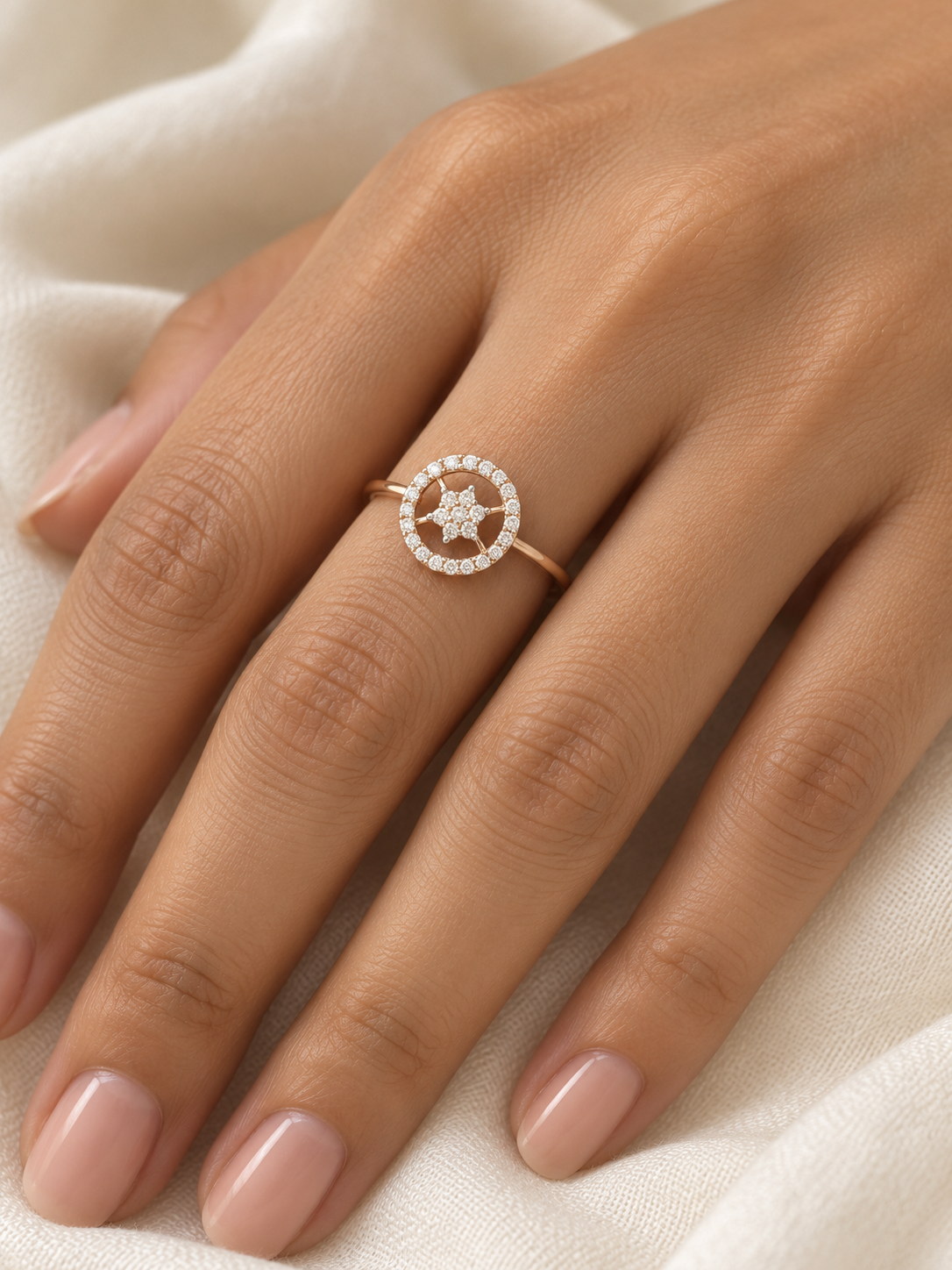 Freda Rapture Lab Diamond Ring