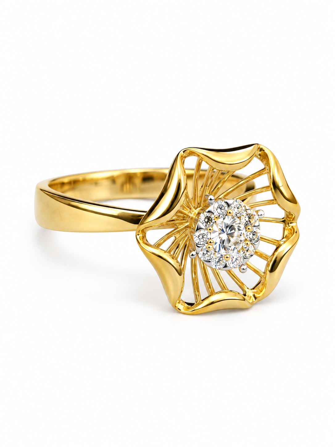 Cordelia Maple Lab Diamond Ring