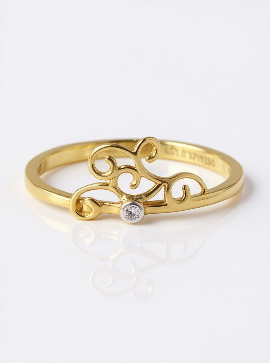 Fawn Drift Lab Diamond Ring
