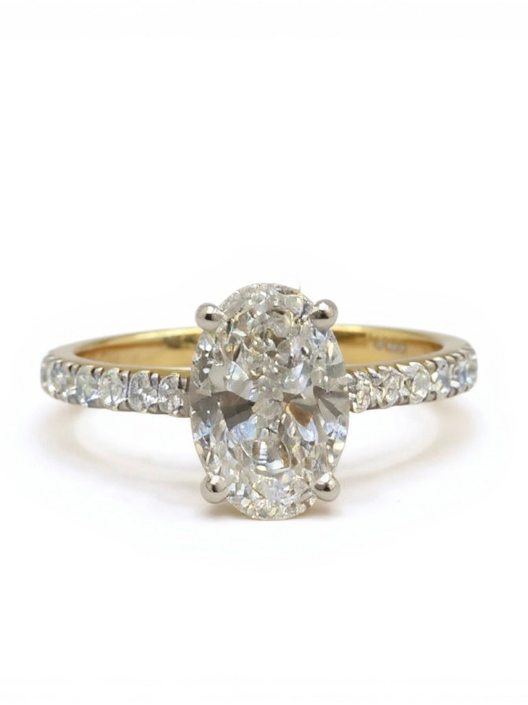 Regal Crown Lab Diamond Ring