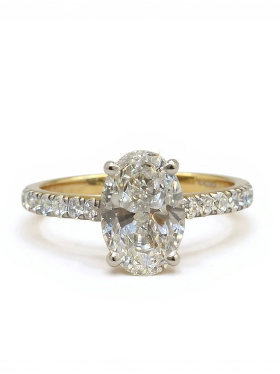 Regal Crown Lab Diamond Ring