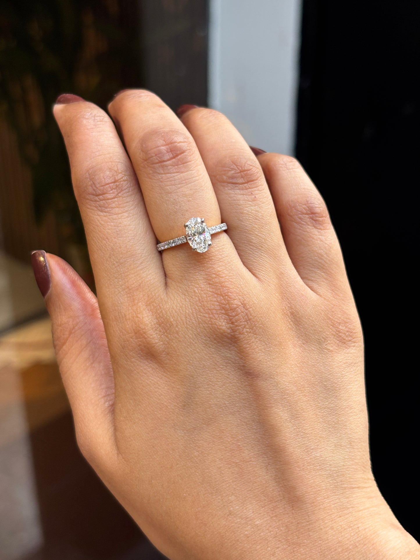 Regal Crown Lab Diamond Ring