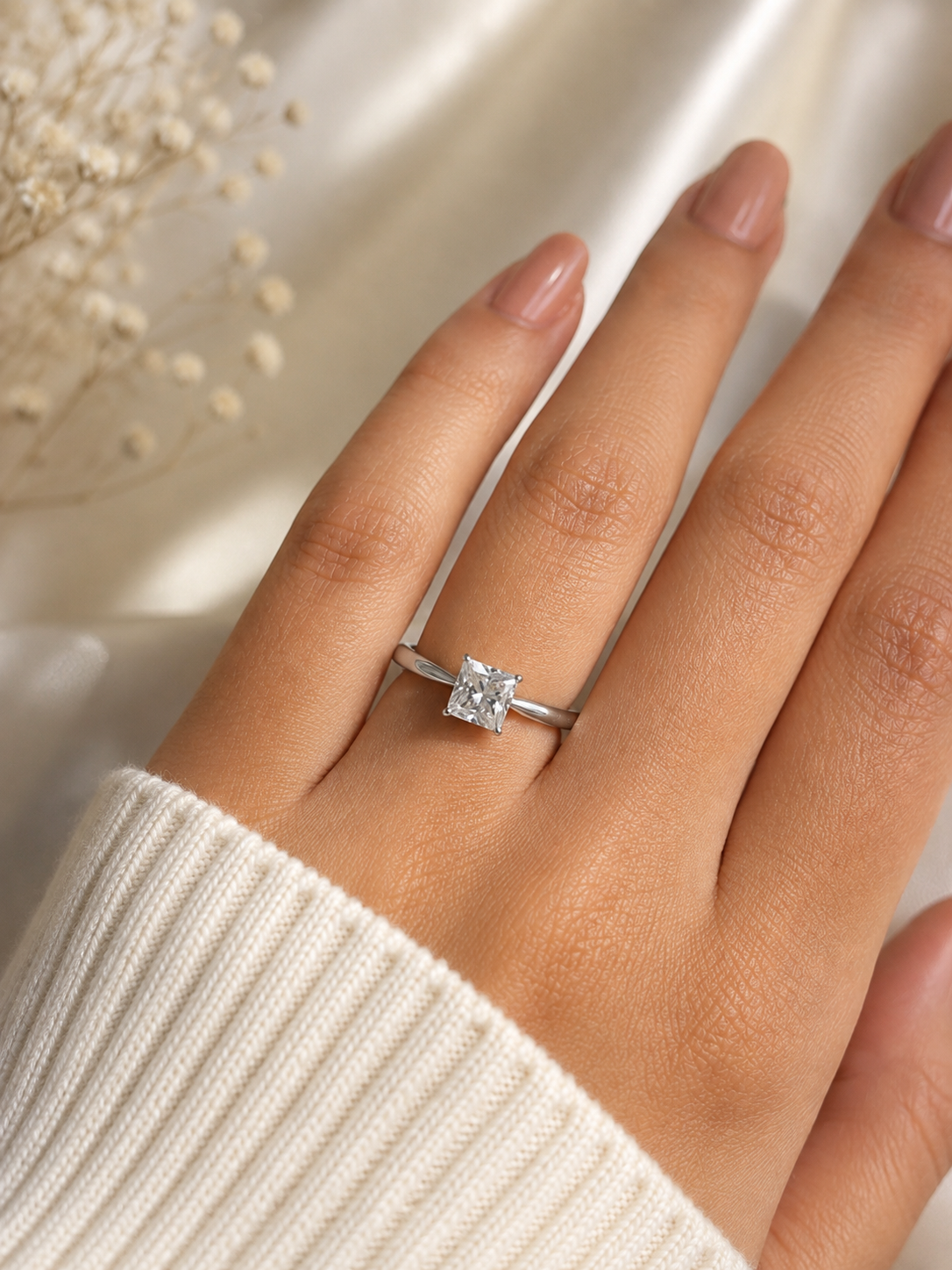 Thyven Soral Lab Grown Diamond Ring
