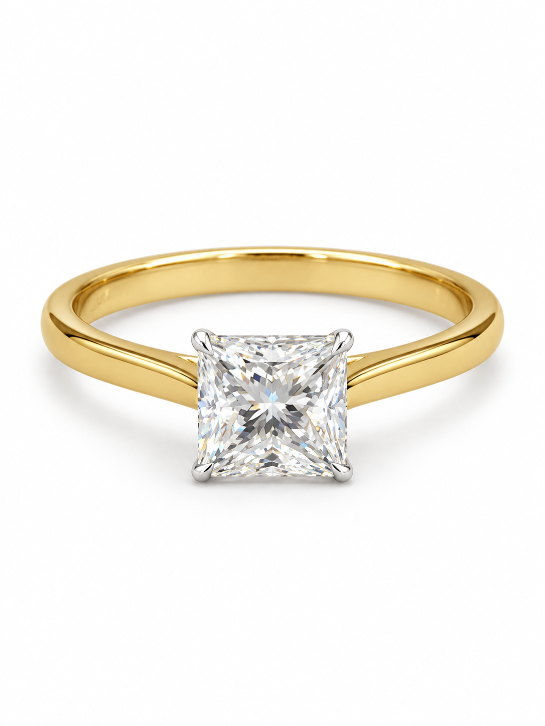 Anya Flare Lab Diamond Ring