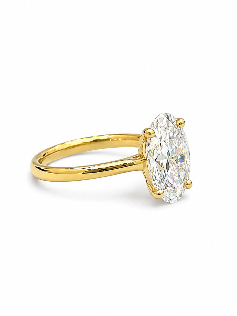 Elvran Mithe Lab Grown Diamond Ring